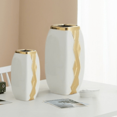 Ceramic Vase - HLYS-666M - 10.5x22.5x6cm - Image 4