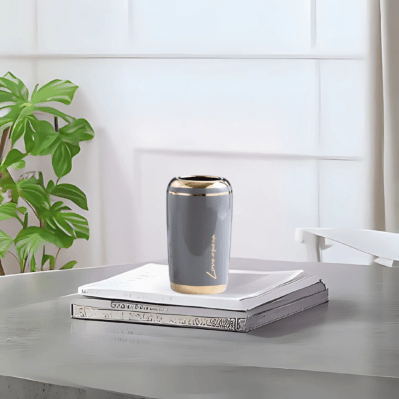 Ceramic Vase - HLYS-817S - 18.5cm - Image 3