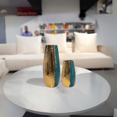 Ceramic Vase - HL255L - 13.5x30cm - Image 3