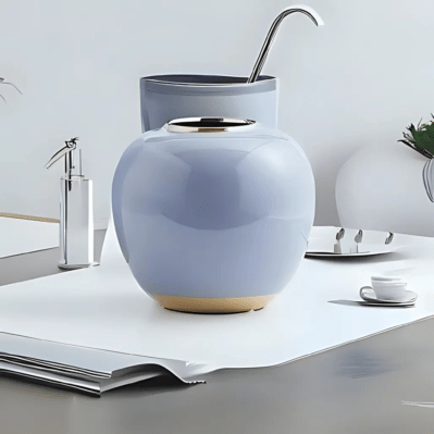 Ceramic Vase - HLVS-5 - 19x18cm - Image 6