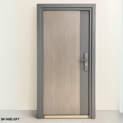 STEEL DOOR SINGLE - LEFT - [M-508]