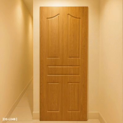 PVC PANEL FLUSH DOOR SEMI-SOLID - [OS-L048]