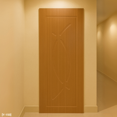 PVC PANEL FLUSH DOOR SEMI-SOLID - [Y-150]